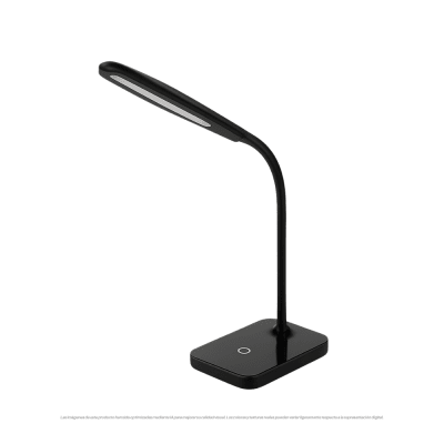 LAMP. ESC TIBER LED NEGRO #20098 5W TOUCH CARGADOR USB