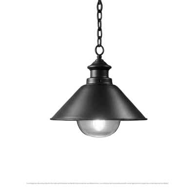 LAMPARA COLGANTE COBRE ENVEJECIDO E27
