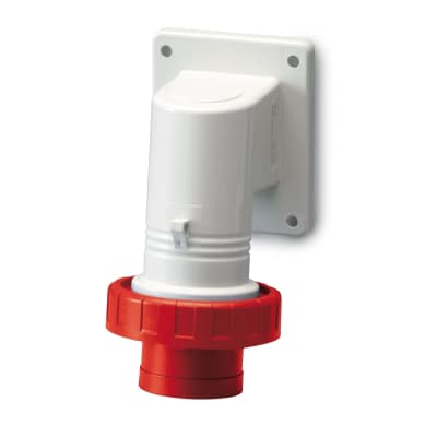 ENCHUFE IND. MACHO SCAME S/P 4P+T 32A IP67