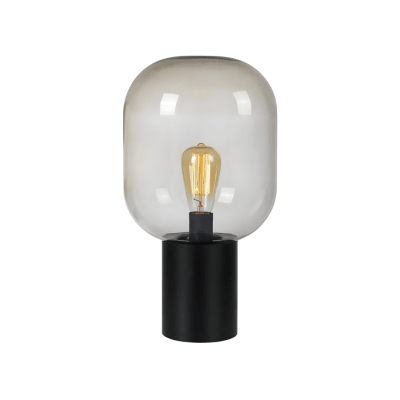 LAMP. MESABROOKLYN NEGRO/SMOKE 1L E27 60W S/A1