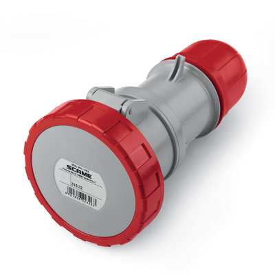 ENCHUFE IND. HEMBRA SCAME VOLANTE 3P+T 32A IP671