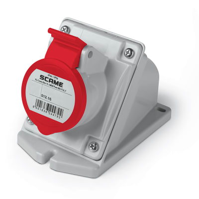 ENCHUFE IND. HEMBRA SCAME S/P 4P+T 16A IP44