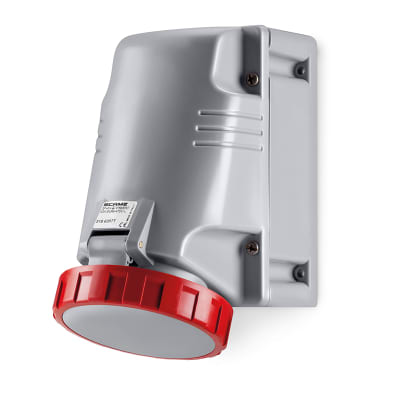 ENCHUFE IND. HEMBRA SCAME S/P 3P+T 63A IP67