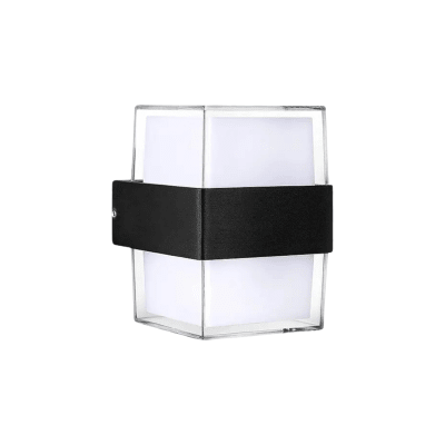 APLIQUE LED TRANSPARENTE 10W IP54 L/C WL2899-4 FD