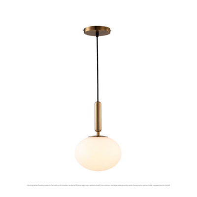 LAMPARA COLGANTE DIFUSOR ESFERA E27