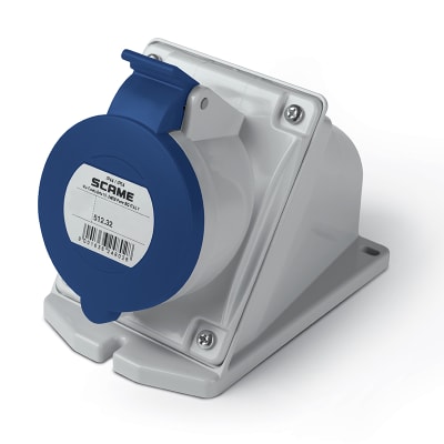 ENCHUFE IND. HEMBRA SCAME S/P 2P+T 32A IP441