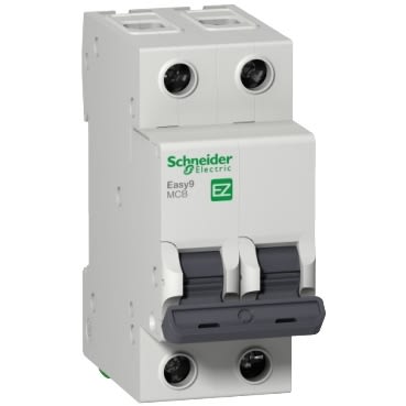 Interruptor Automático Schneider Electric Easy9 2P 63A 6kA Curva C1