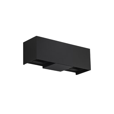 APLIQUE LED RECT. NEGRO 4X3W IP65 L/C