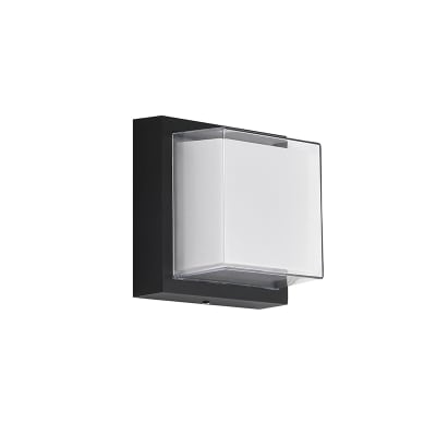 APLIQUE LED TRANSPARENTE 03 12W IP54 L/C1