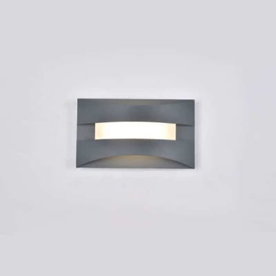 APLIQUE LED GRIS 9015 8W L/C