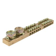 BARRA TERMINAL BRONCE 12X2