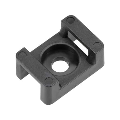 BASE AMARRA CABLE NEGRA