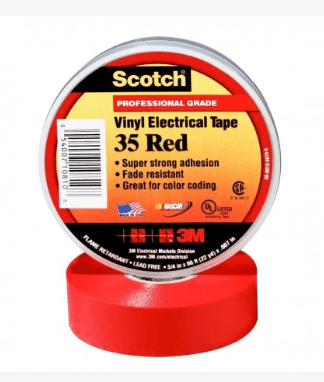 CINTA 3M ROJA SUPER 35