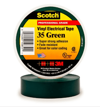 CINTA 3M VERDE SUPER 35