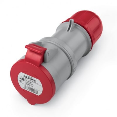 ENCHUFE IND. HEMBRA SCAME VOL 3P+N+T 32A IP44
