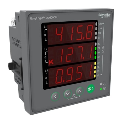 MEDIDOR DE PANEL SCHNEIDER DM6000
