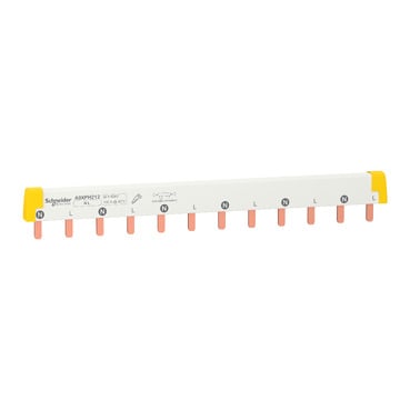 PEINE MONOFASICO UNIPOLAR 12P C/TAPA EXTREMO ACTI9 SCH1