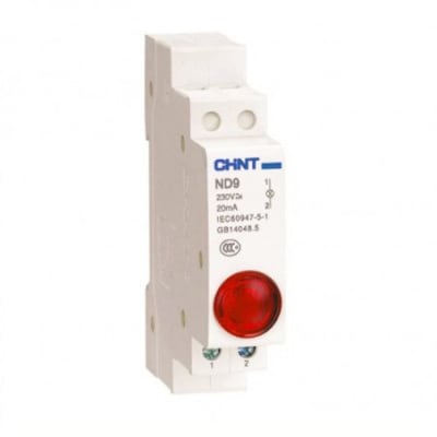 PILOTO A RIEL DIN ROJO 230 VAC CHINT