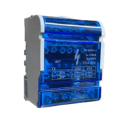REPARTIDOR TETRAPOLAR 7POS 125A