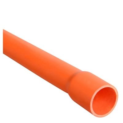 TUBO CONDUIT PVC NARANJO 20MM2 3MTS