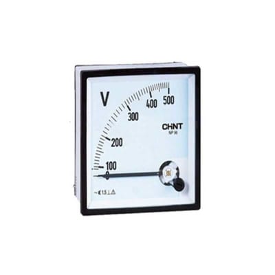 VOLTIMETRO PANEL 0-500Vca 72X72 CHINT1