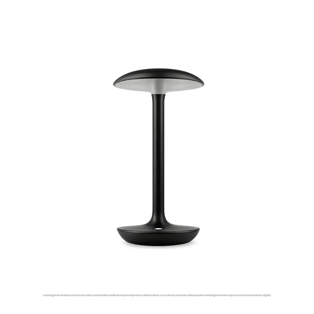 LAMP. MESA LED LUBA CCT DIM RECARGABLE 250LM NEGRO 0