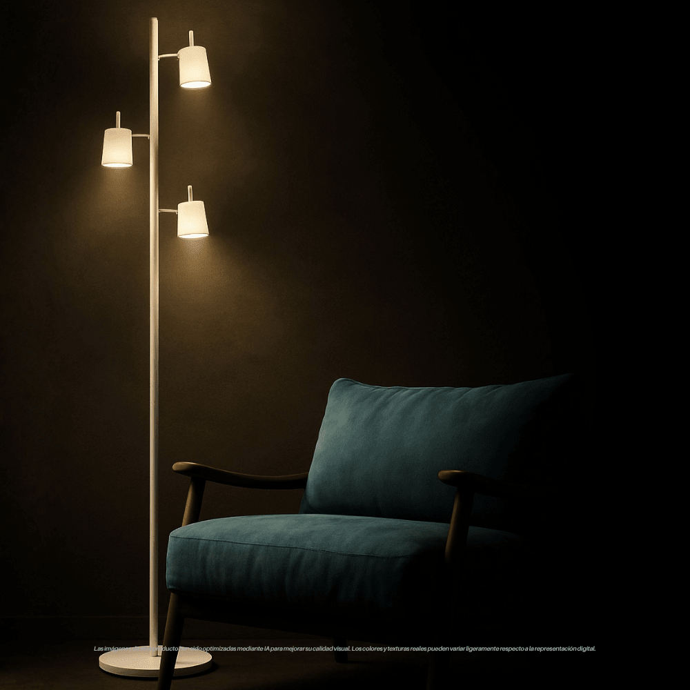 LAMP. PIE SILO BLANCO 3XGU10 MAX 35W S/A2
