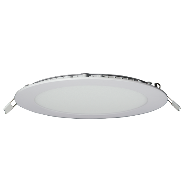 PANEL LED REDONDO EMBUTIDO 18W LUZ CALIDA 0