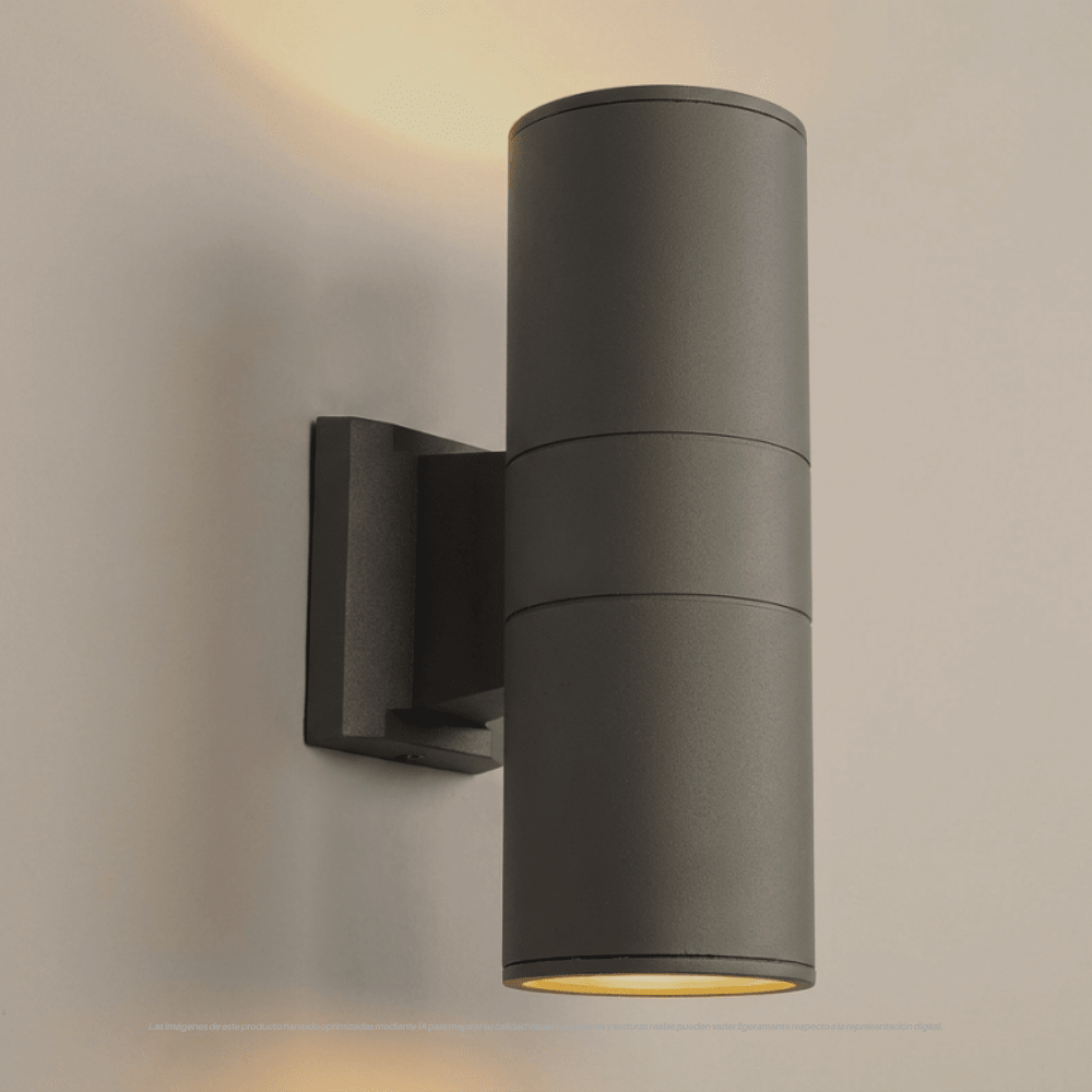 APLIQUE LED BIDIRECCIONAL GRIS 2X5W IP54 L/C2