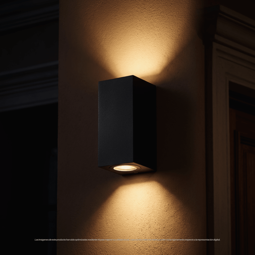 APLIQUE LED CUBOIDE 2X3W IP54 L/C2