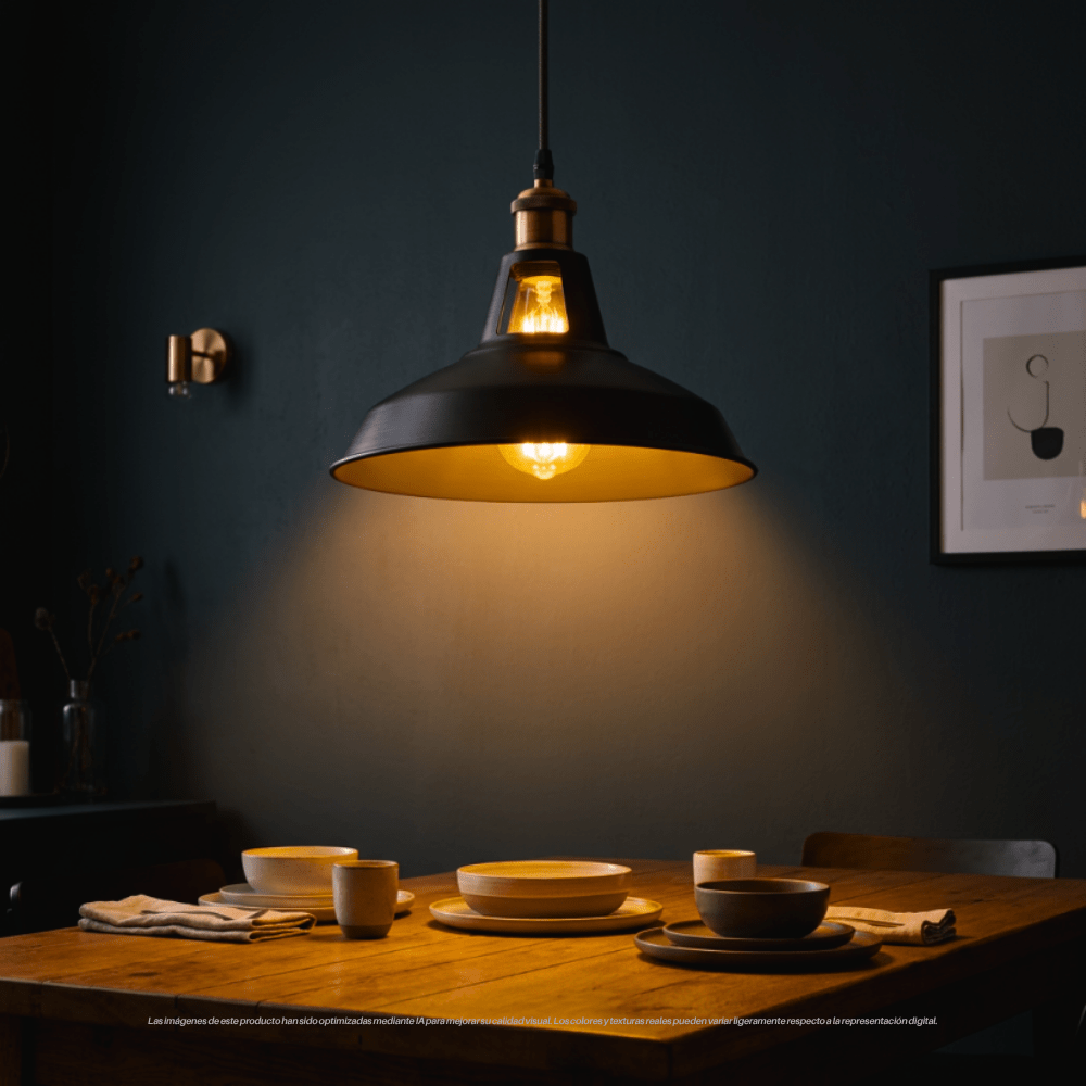LAMPARA COLGANTE E27 300MM2