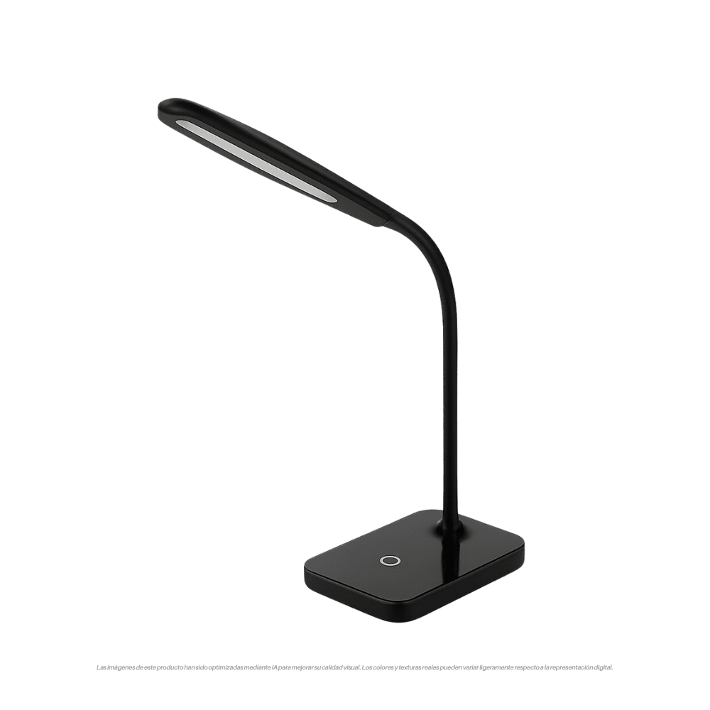 LAMP. ESC TIBER LED NEGRO #20098 5W TOUCH CARGADOR USB 0