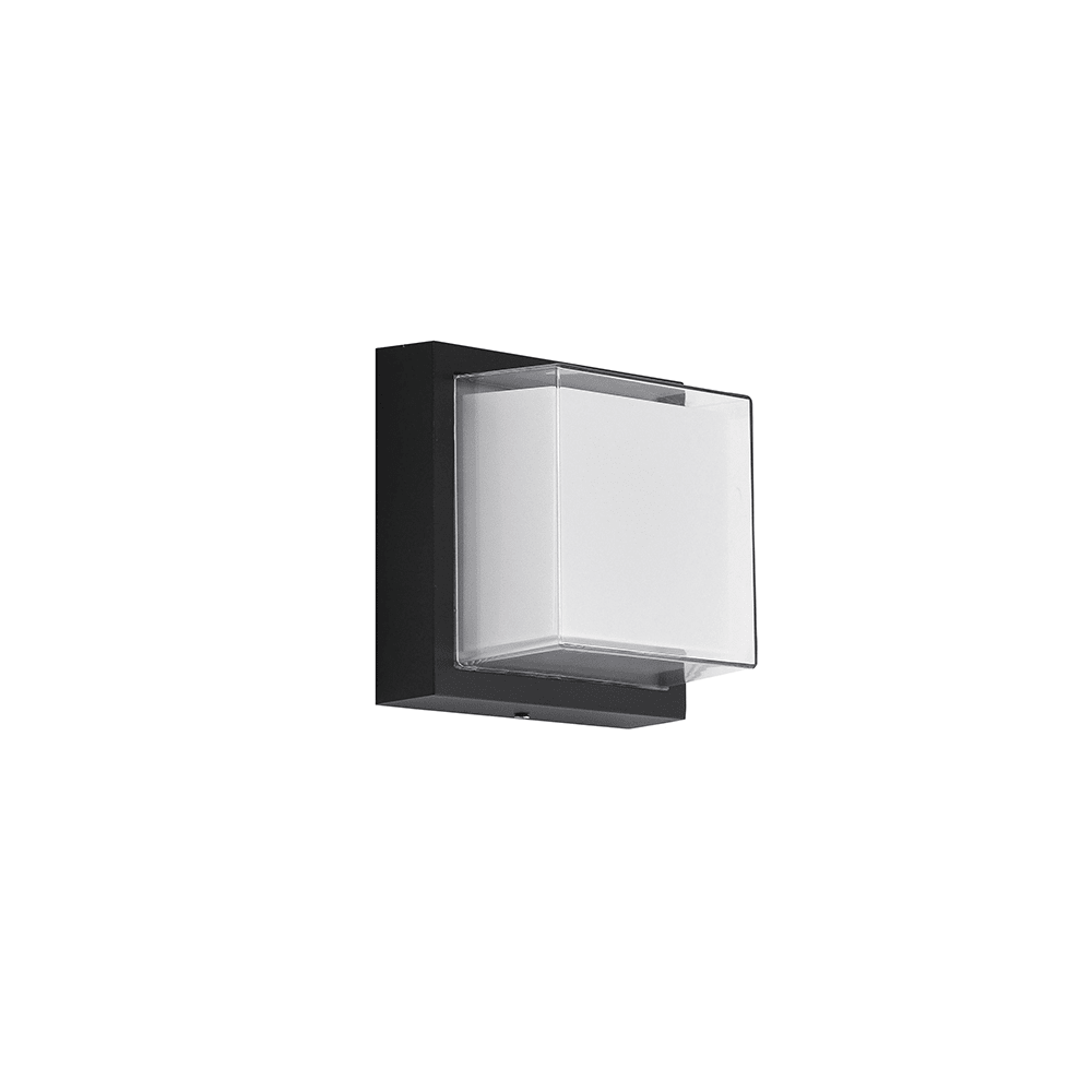 APLIQUE LED TRANSPARENTE 03 12W IP54 L/C 1