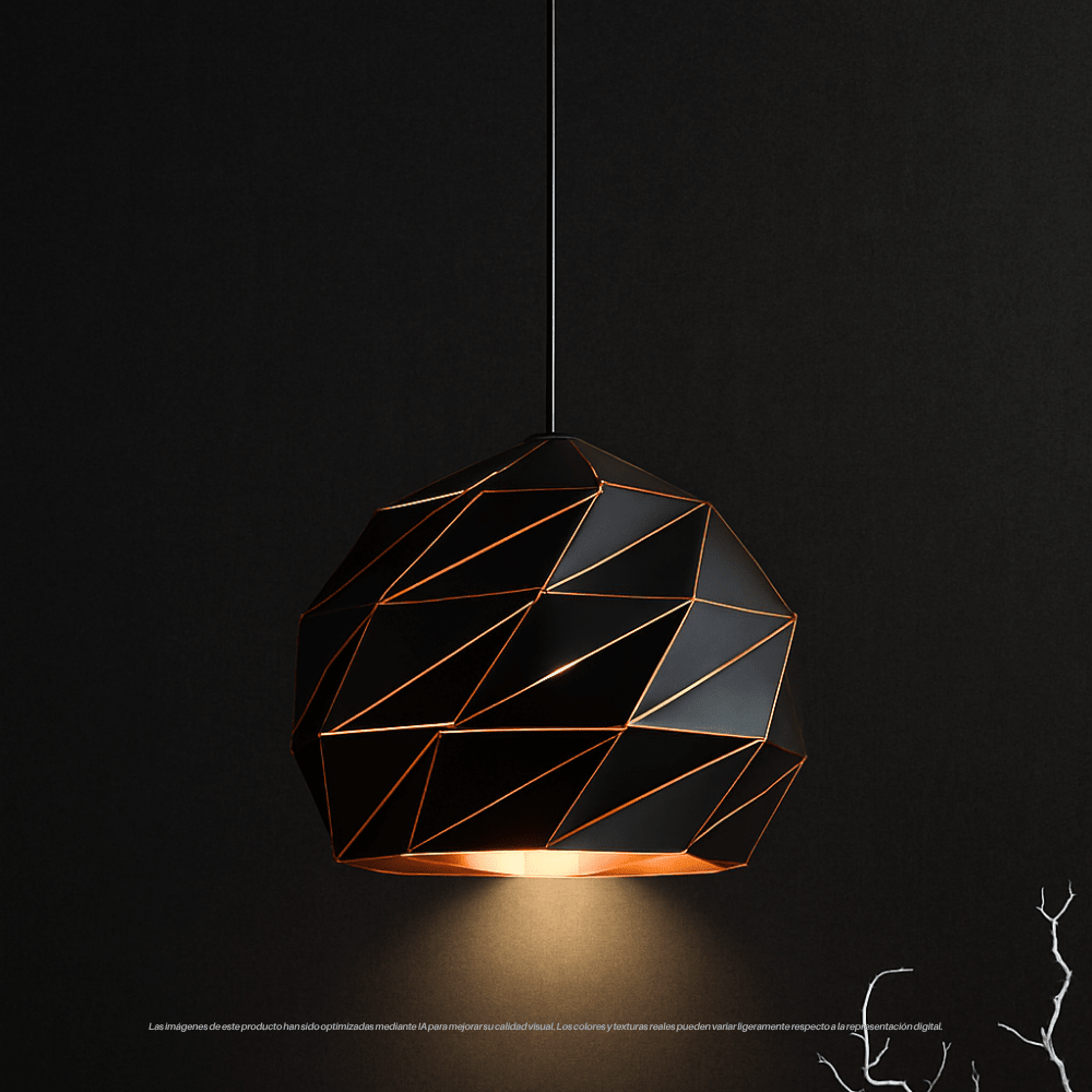 LAMPARA COLGANTE DIFUSOR VERTICES E272