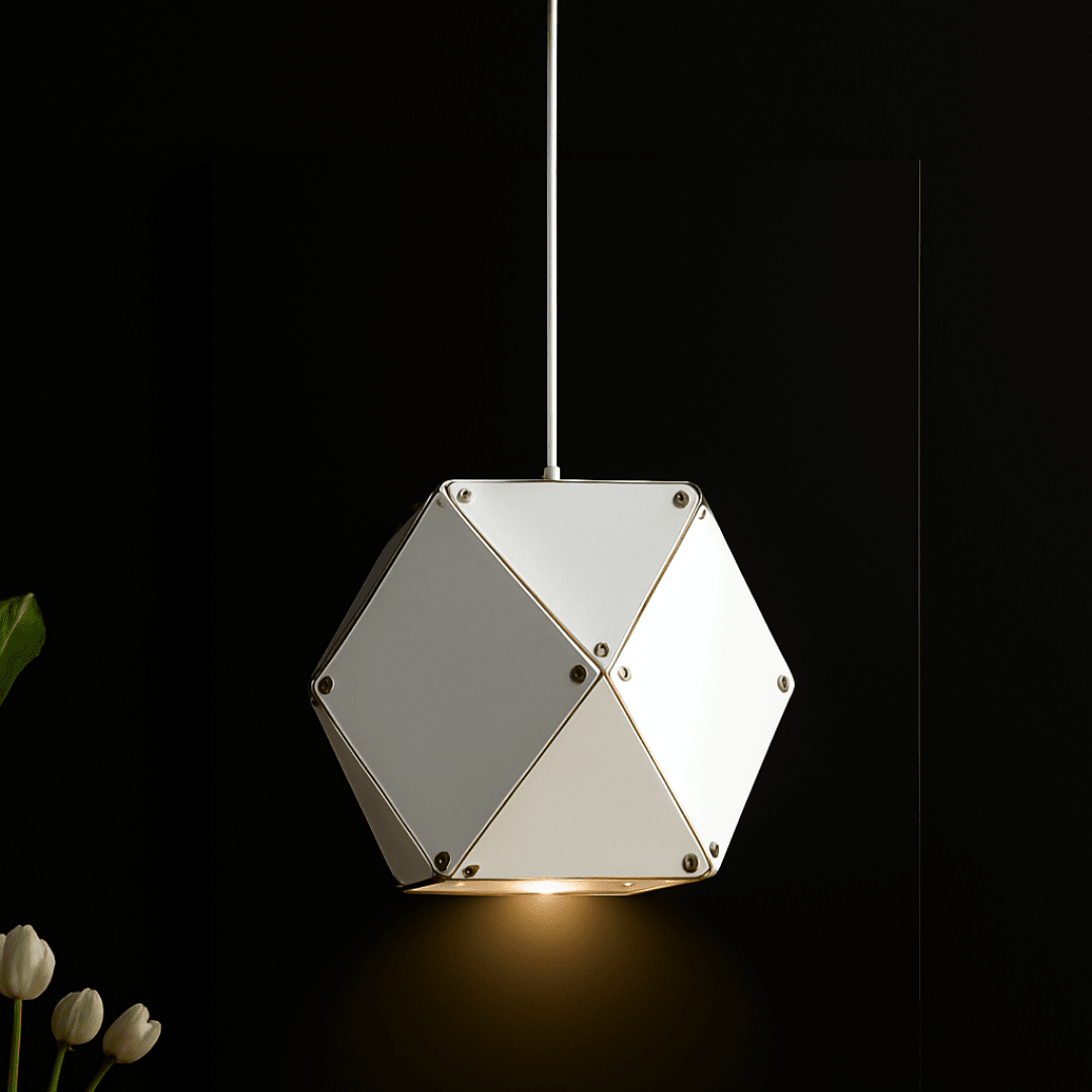 LAMPARA COLGANTE VILAS BLANCO MATE E272