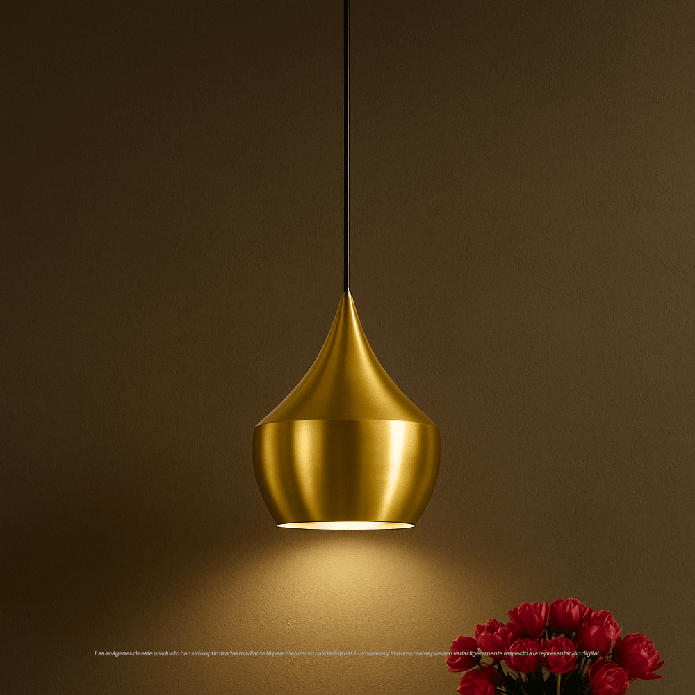 LAMPARA COLGANTE DONORA QUEEN GOLD E272