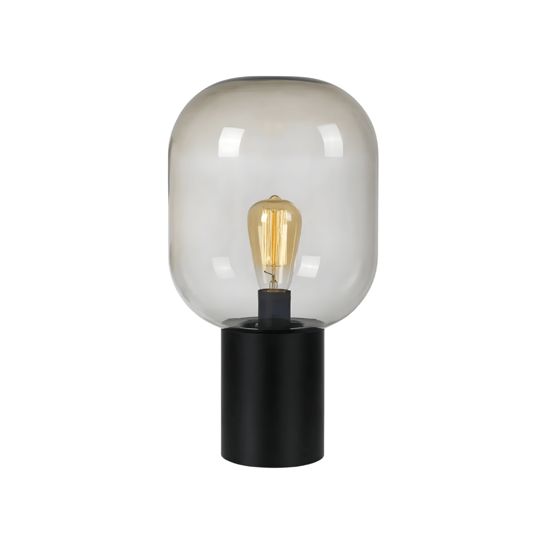 LAMP. MESABROOKLYN NEGRO/SMOKE 1L E27 60W S/A 0
