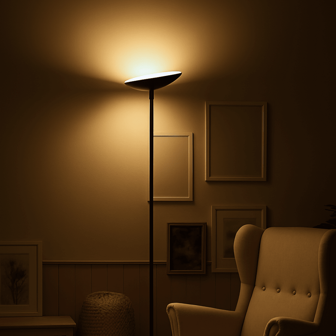 LAMP. PIE LED ATENEA 180CM D23CM 20W 3000K DIMMER TOUCH2