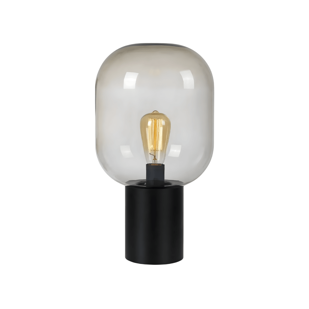 LAMP. MESABROOKLYN NEGRO/SMOKE 1L E27 60W S/A 0