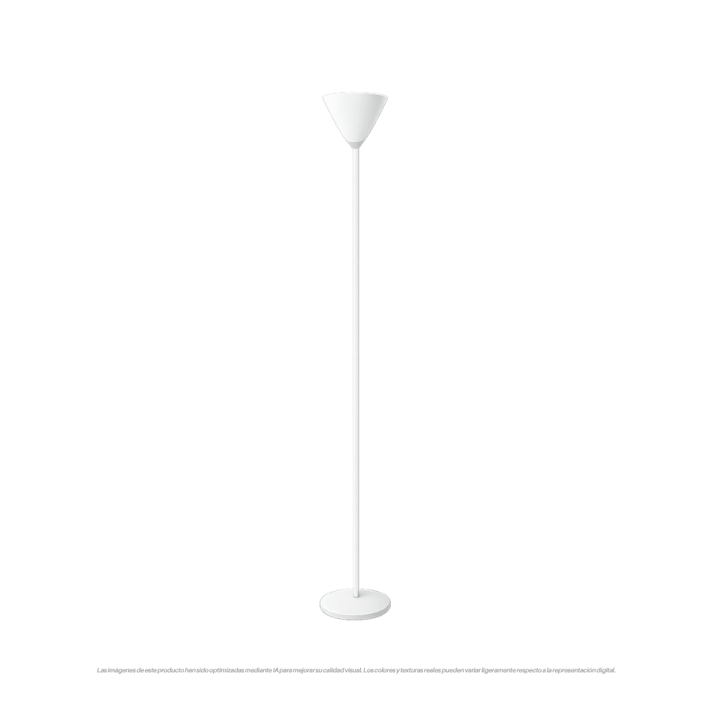 LAMP.  PIE ANTORCHA E27 MAX 60W BLANCO/BLANCO S/A 0