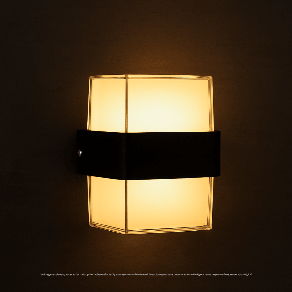APLIQUE LED TRANSPARENTE 10W IP54 L/C WL2899-4 FD2