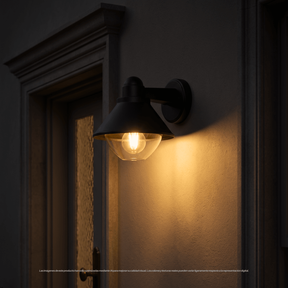 FAROL A MURO 1XE27 IP44 19104B-WD FD2