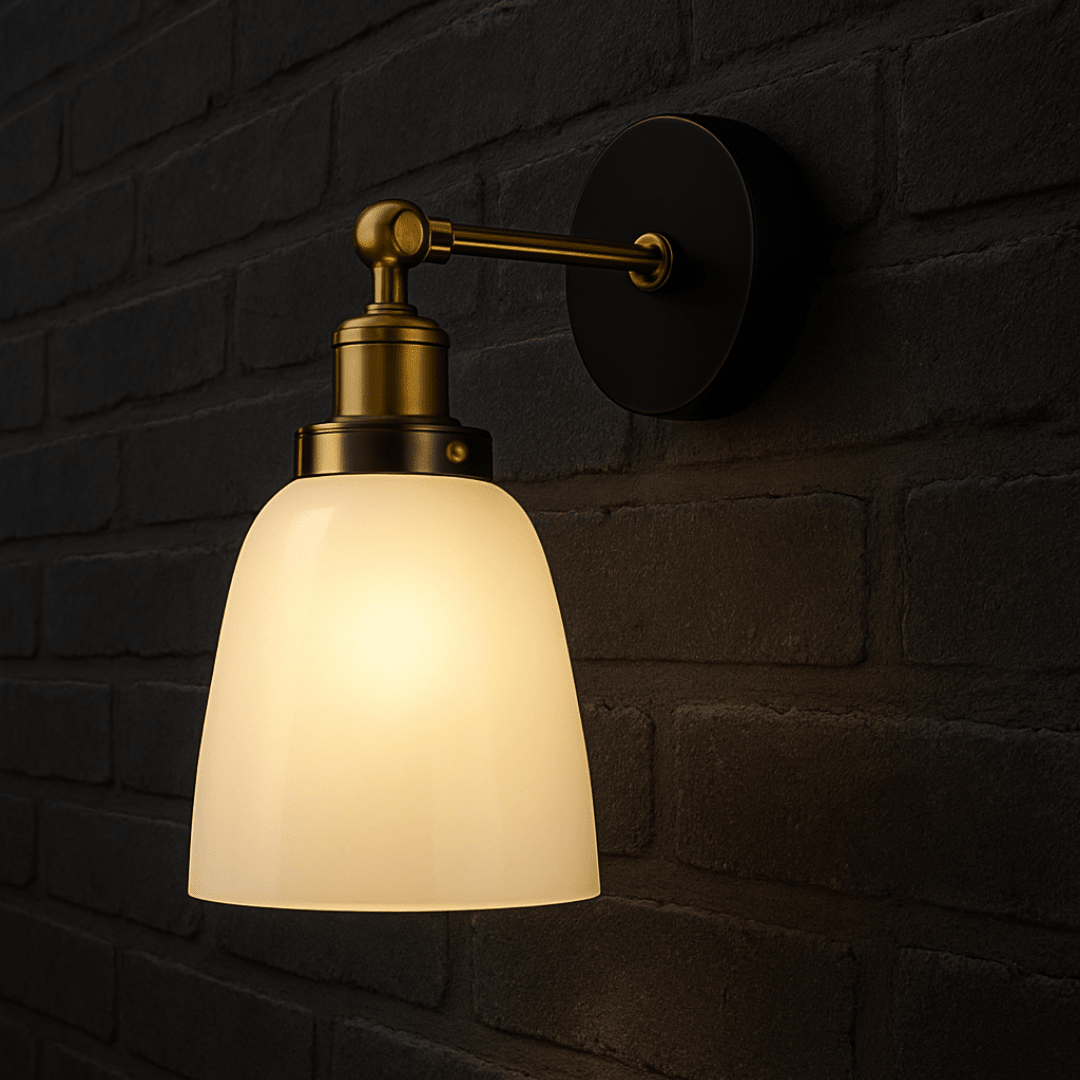 APLIQUE VINTAGE BRONCE DIFUSOR CRISTAL E271