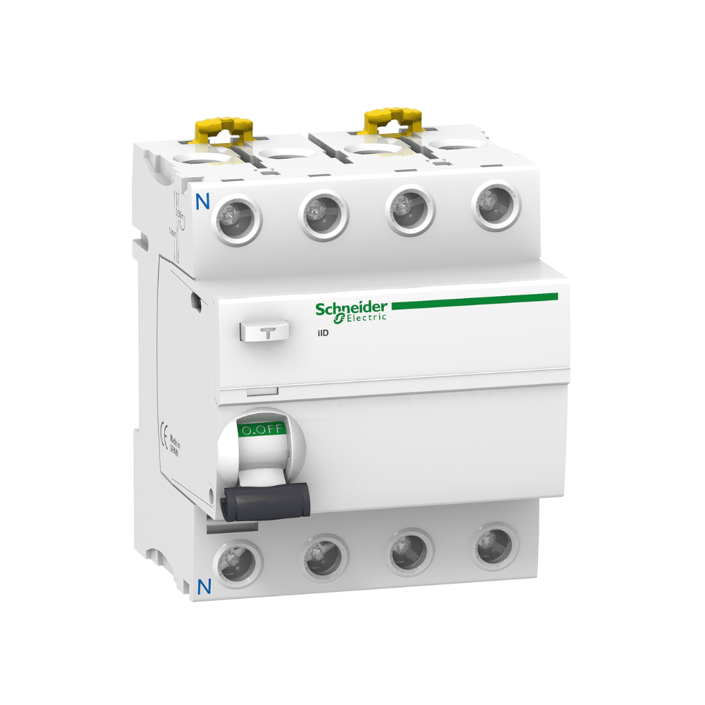 Interruptor Diferencial Schneider Electric Acti9 iID 2P 63A 300mA AC 230V 0