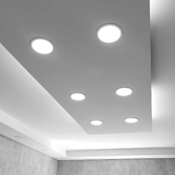 PANEL LED REDONDO EMBUTIDO 12W LUZ BLANCA FRIA2