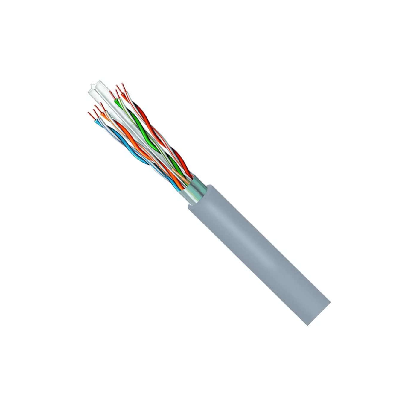 CABLE UTP 4P CAT 6 (GRIS) | Teslak