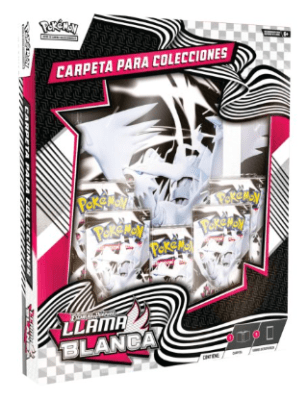 LLAMA BLANCA - CARPETA PARA COLECCIONES