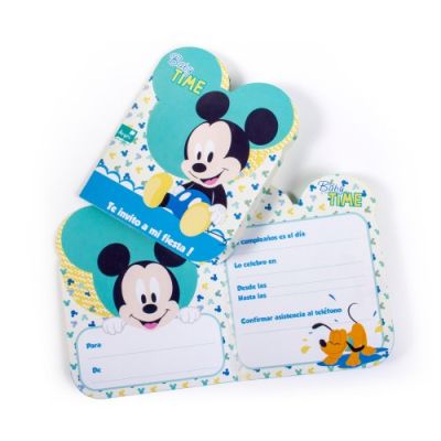 TARJETA INVITACION MICKEY BABY