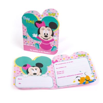 TARJETA INVITACION MINNIE BABY 