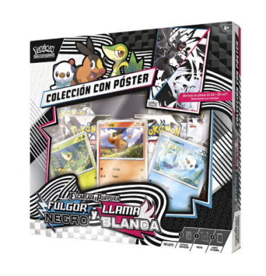 FULGOR NEGRO & LLAMA BLANCA - COLECCIÓN CON PÓSTER UNOVA